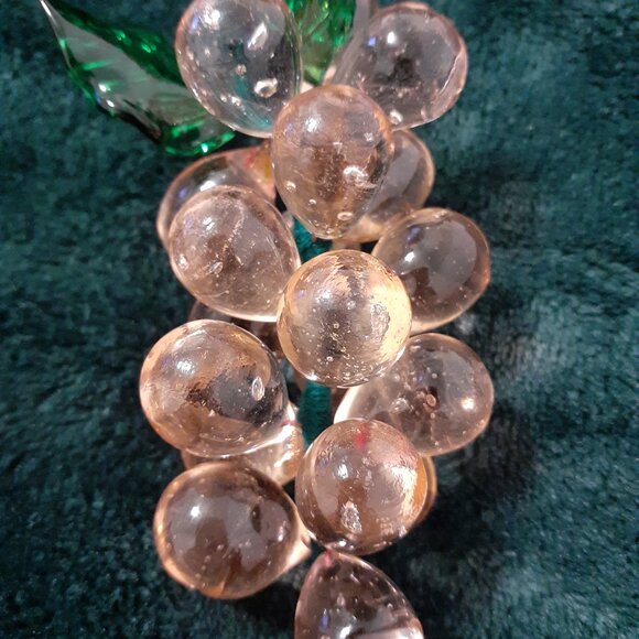 HANDBLOWN CANADA CO. GLASS GRAPES BEAUTIFUL 2005 - Picture 6 of 11